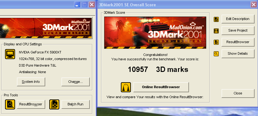3DMark2001