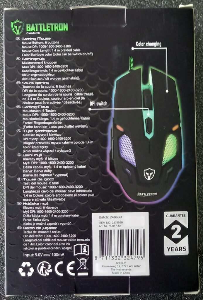 Souris "Gaming Mouse" 2