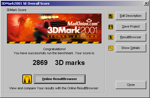 3DMark 2001se FX 5500